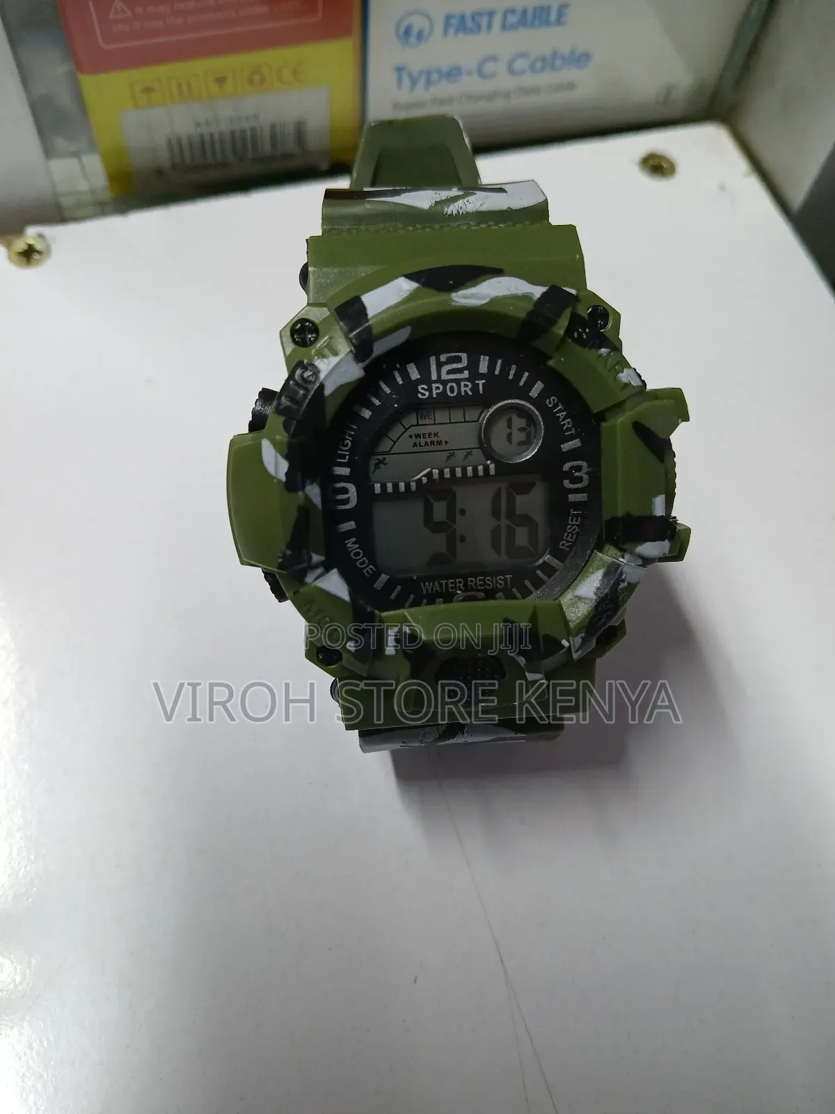 Wrist Watch Army Green
