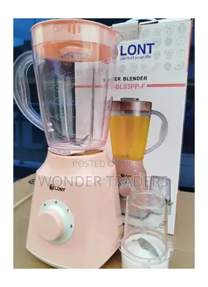 Blender,Lont 2 in 1 Blender