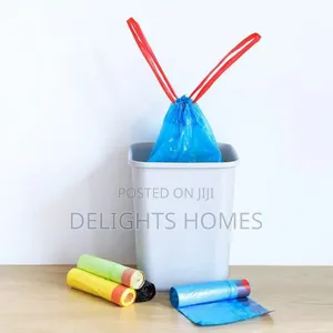 Drawstring Trash Bags-Uni