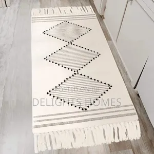 Bohemian Geometric Rugs With Tassles -Sen