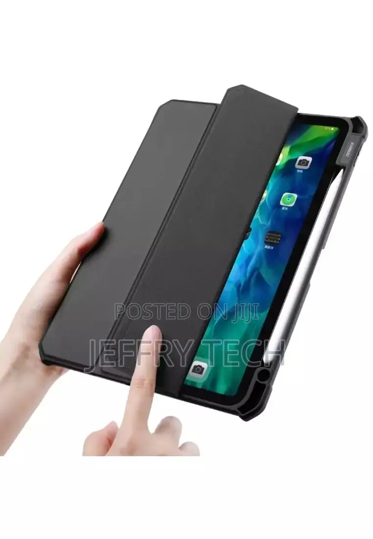 iPad Pro 12.9" 2018 Xundd Beetle Case With Softec Cover (Bla