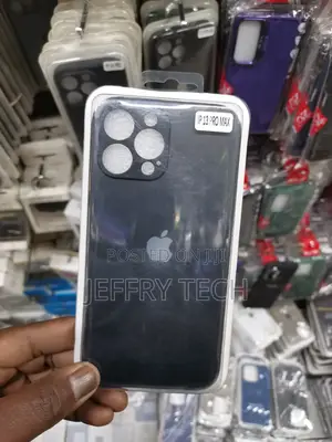 iPhone 13 Pro Max Luxury Hybrid Back Tempered Glass Case Fu