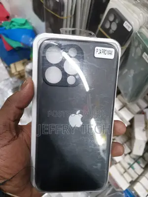 iPhone 14 Pro Max Back Glass Case, Look Imported Case L Hi