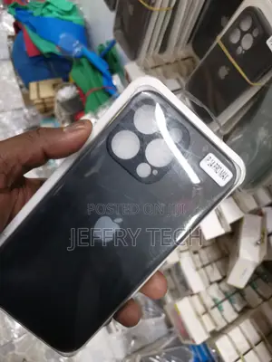 iPhone 14 Pro Max Back Glass Case, Look Imported Case L Hi