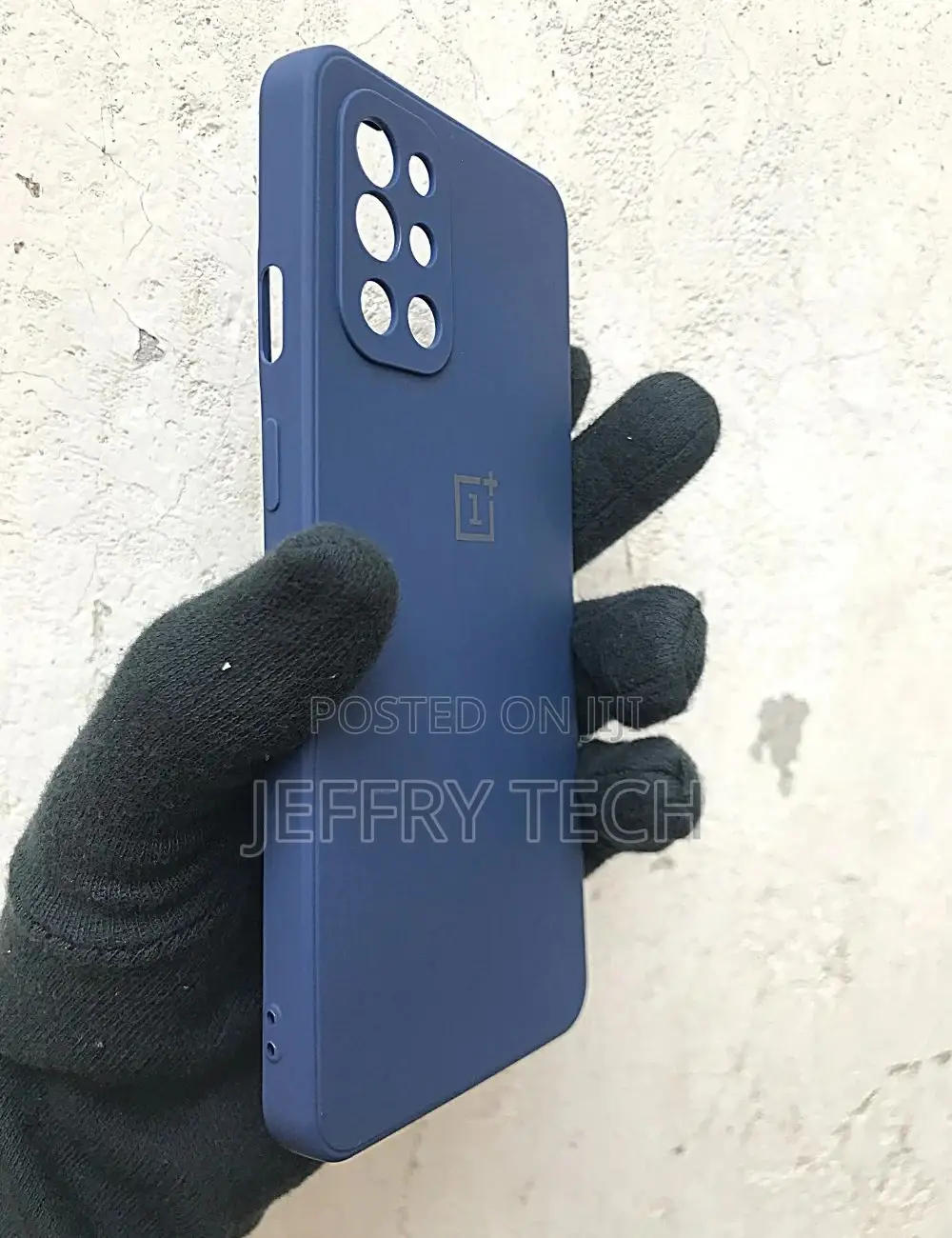 Dark Blue Candy Silicone Case for Oneplus 9R