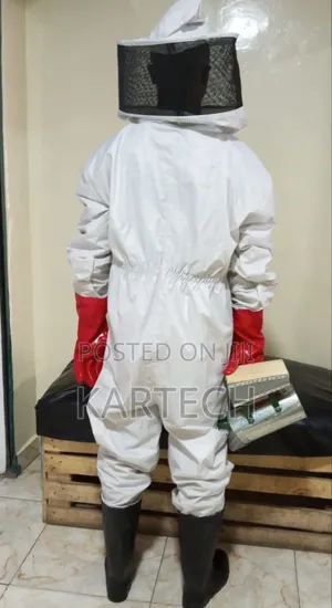 Bee Suit, Gloves And Bee Smoker