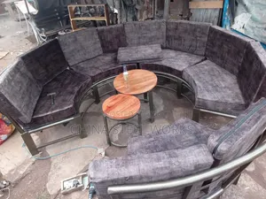 Modern Metalic Sofa