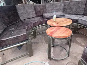 Modern Metalic Sofa