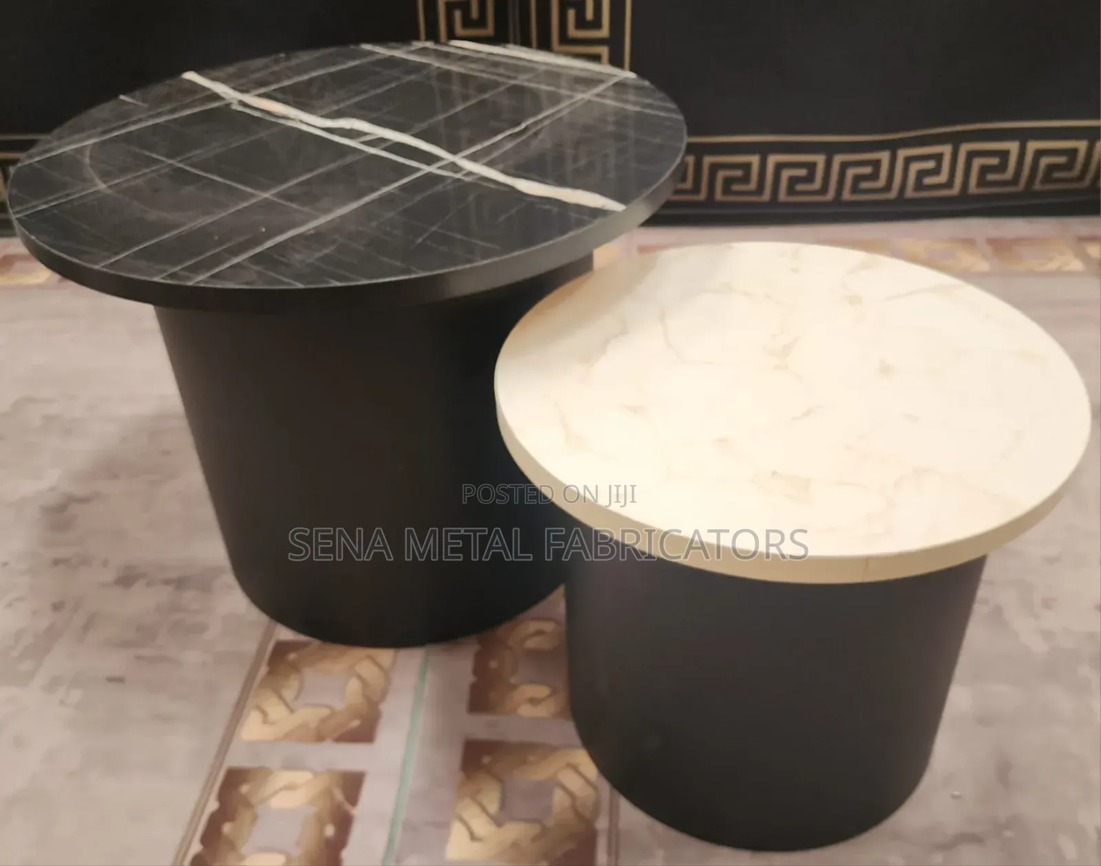 High-Quality Nesting Coffee Table With Powdercoating Finish.