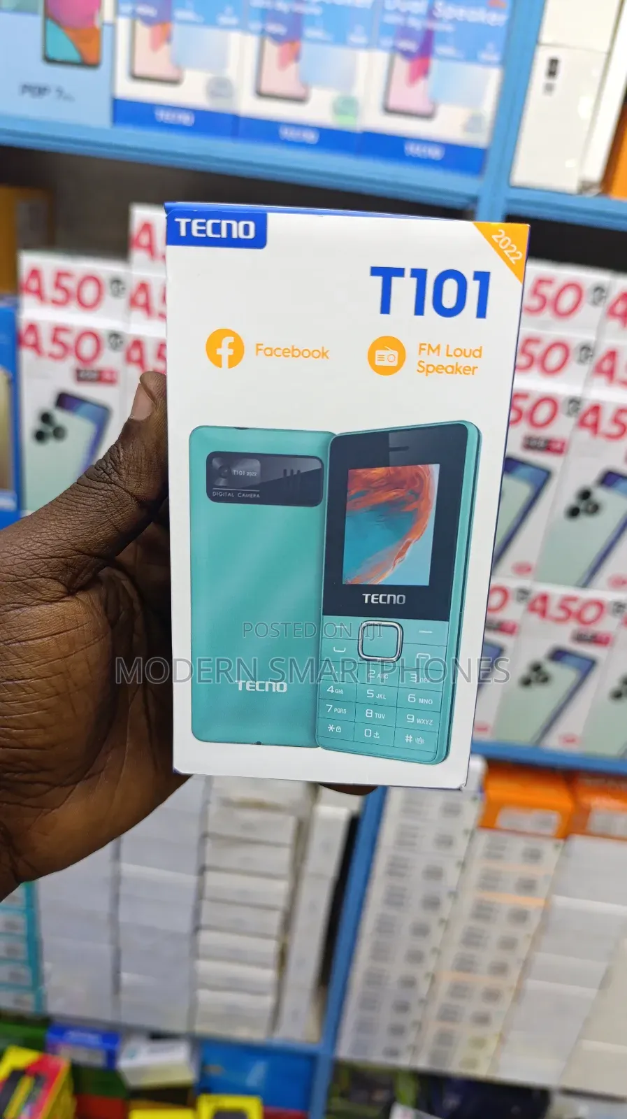 New Tecno T101 Black