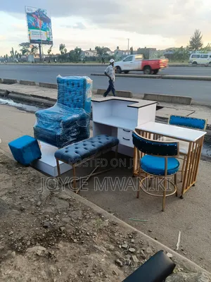 Pedicure Set, Waiting Bench, Reception Desk, Manicure Set 