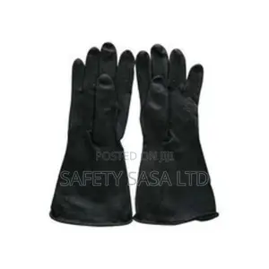 Rubber Gloves., Cleanig Gloves