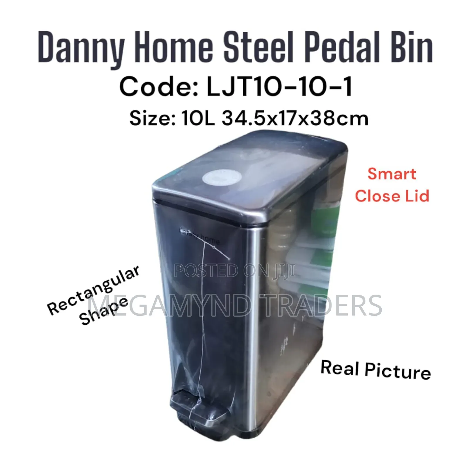 10 LTR Pedal Bin / Waste Dust Bin