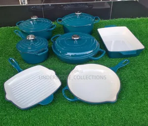 *Heavy Duty Enamel Cast Iron Cooking Pots*