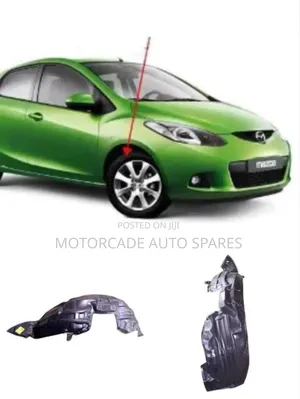 Mazda Demio 2007/2010/2012 Front Bumper Stone Guards