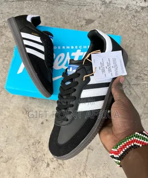 Black Adidas Samba Unisex Sneakers Shoes