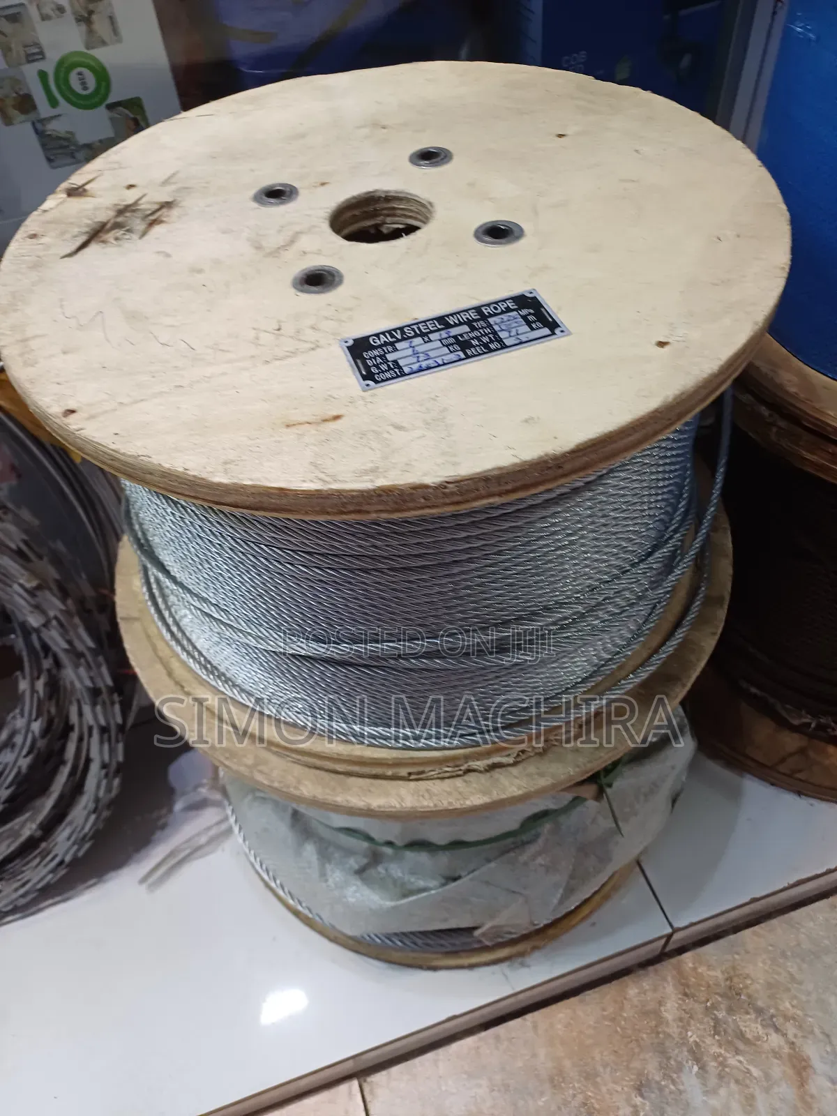 Galvanized Steel 6mm Wire Rope