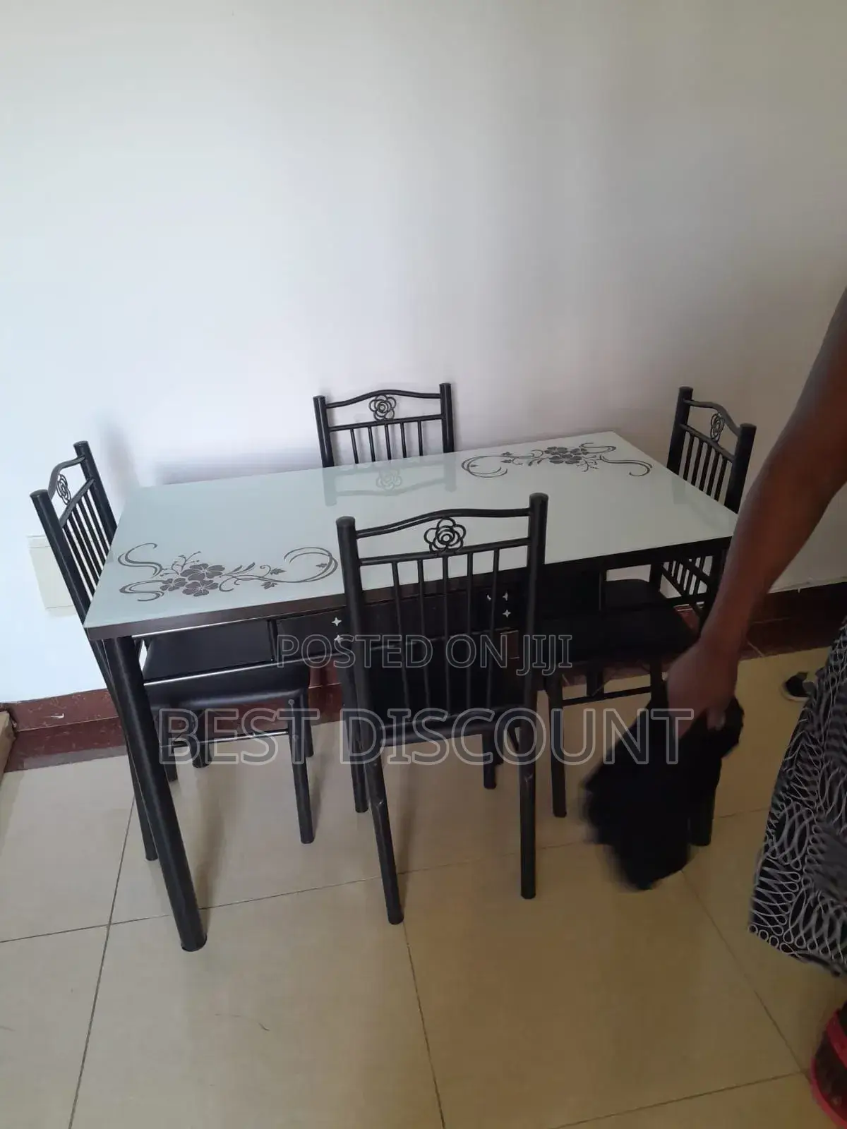 Glass Dining Tables (4 - Seater).