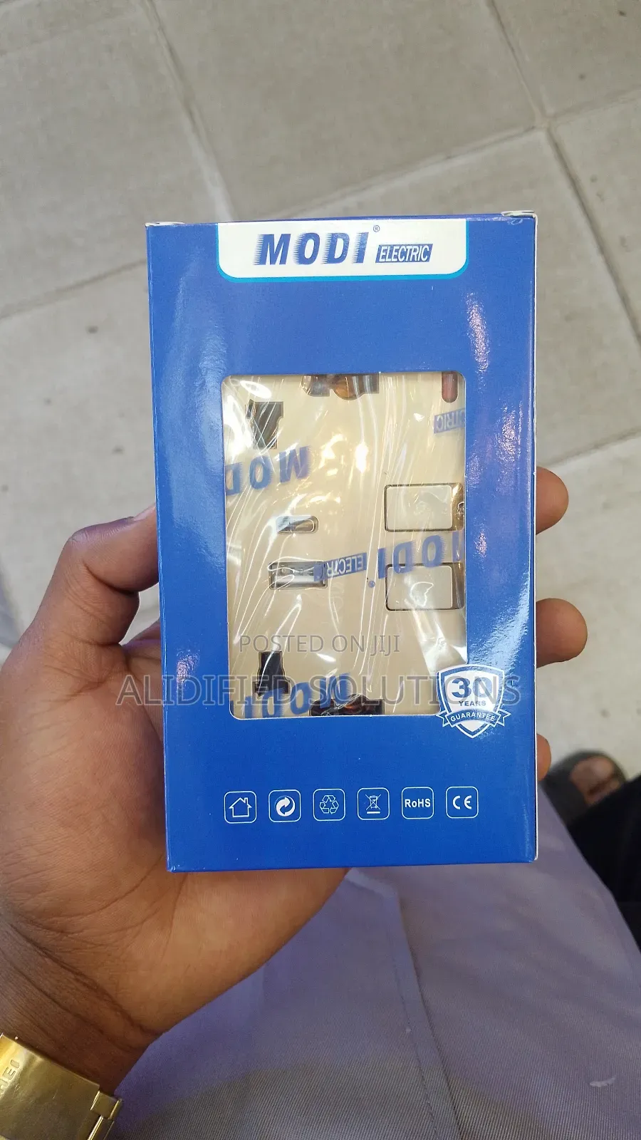 Modi Double Socket With Usb