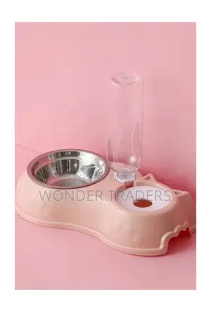 Automatic Single Pet Bowl Plus Water Dispenser