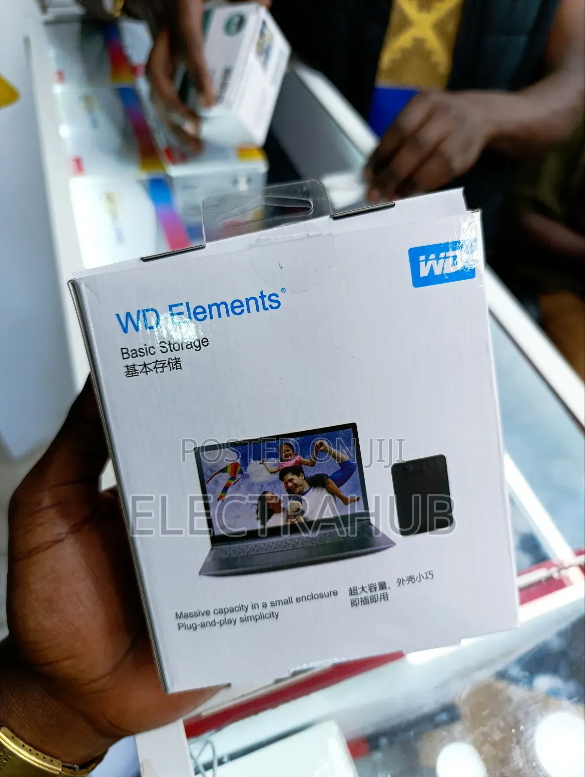 WD Elements Case New Sealed in a Shop