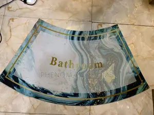 Rubber Bottom Absorbent Bathroom Mats