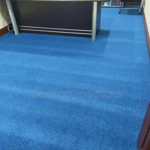 Quality Blue Wall to Wall Delta Carpet