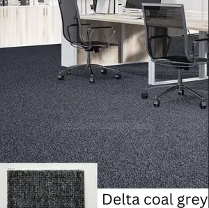 Charcoal Grey Delta Wall to Wall Carpet