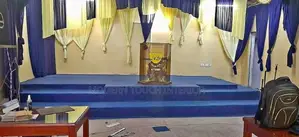 Blue Wall to Wall Church Carpet