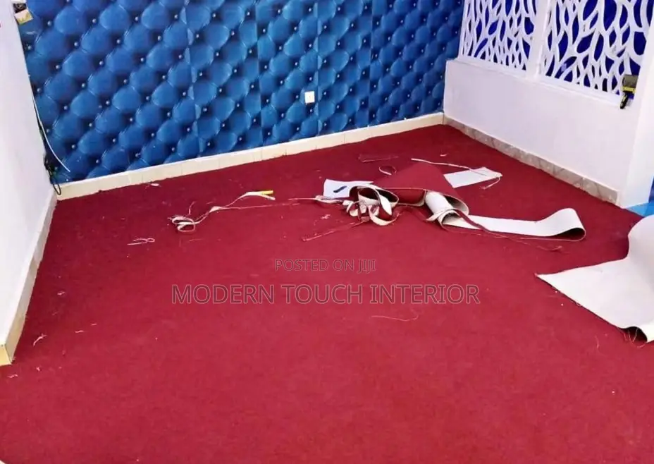 Red Delta Wall to Wall Floor Carpet