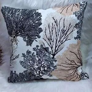 Floral Throw Pillow