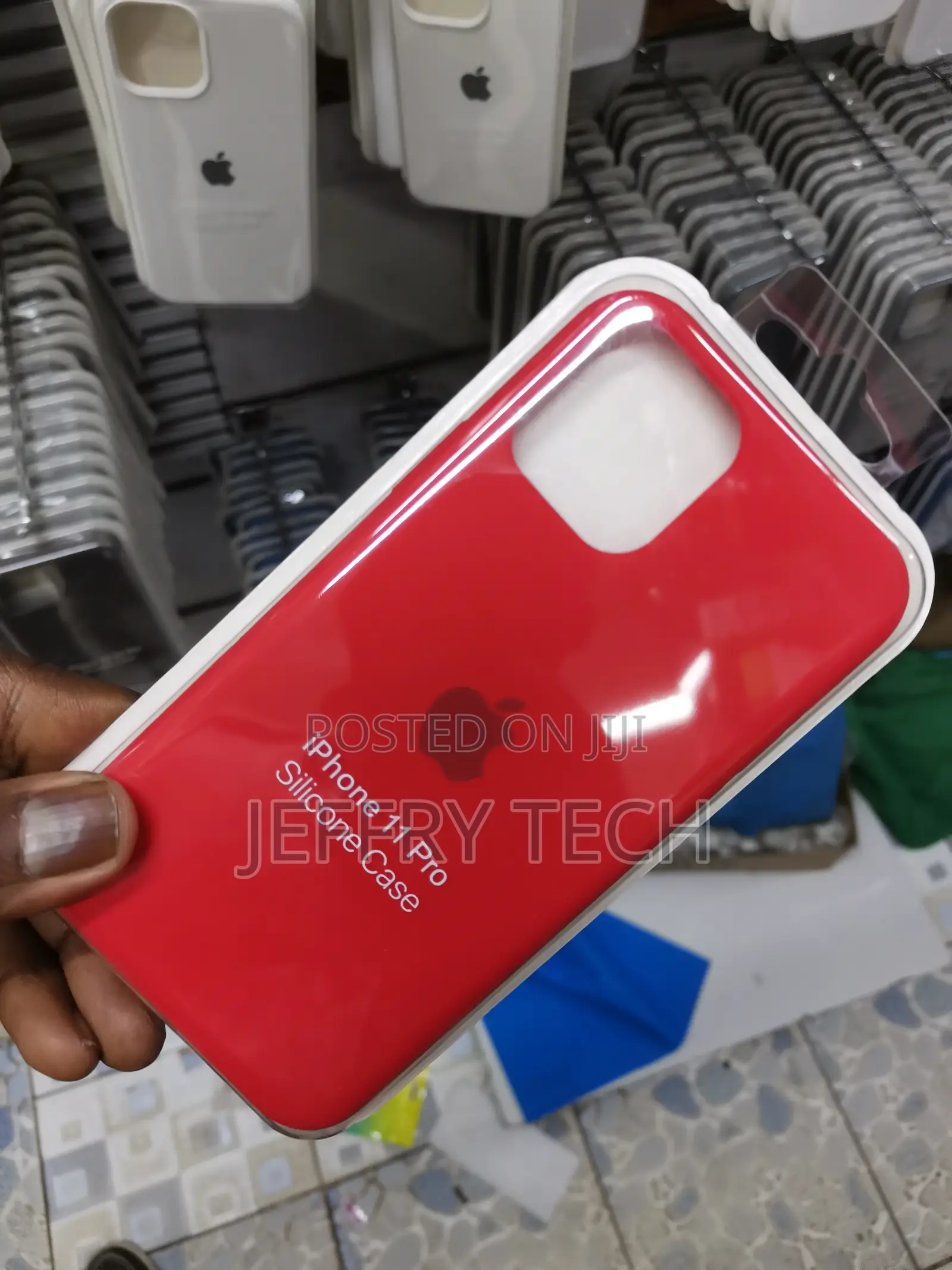 iPhone 11 Pro Red Silicone Case