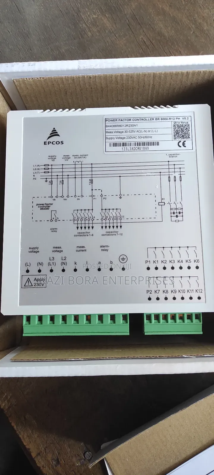 Epcos 12 Step Power Factor Controller