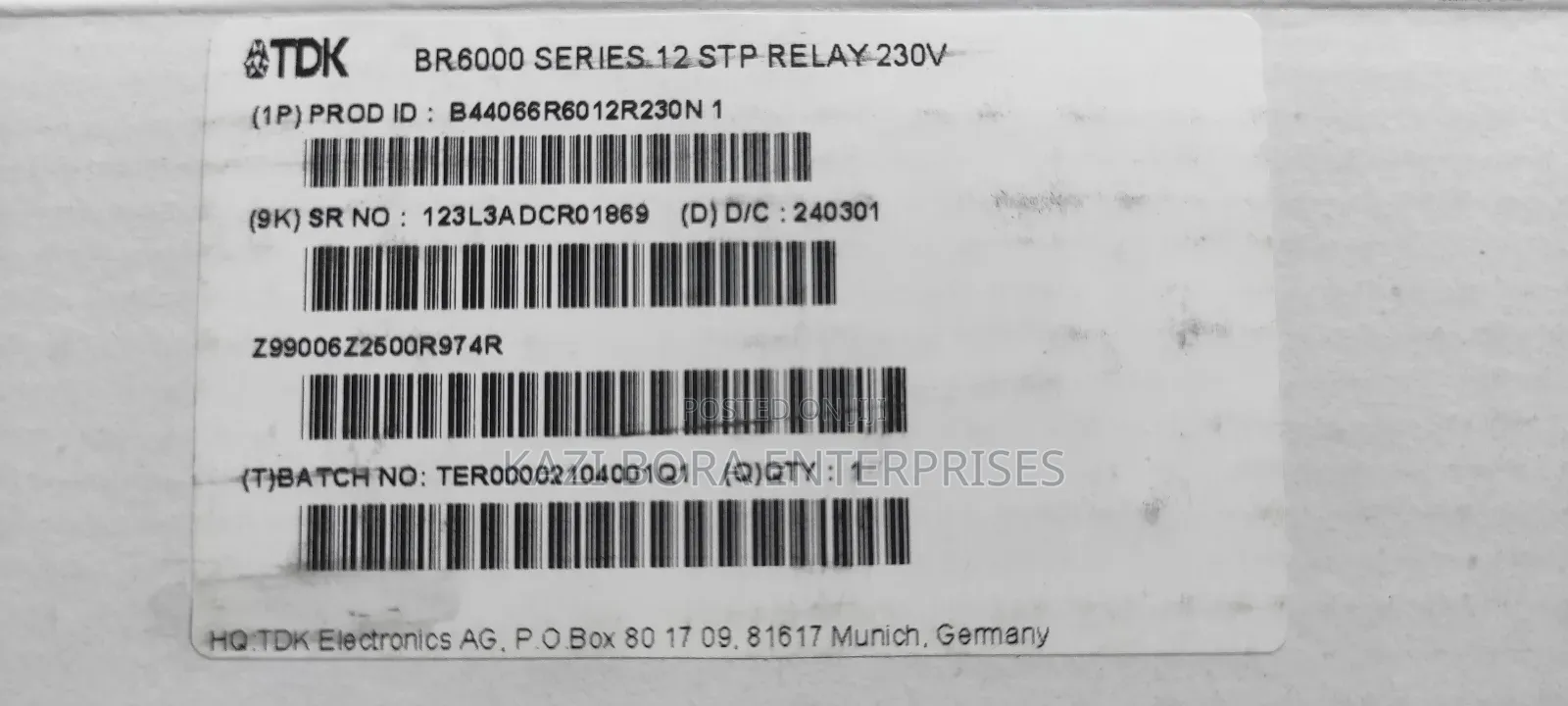 Epcos 12 Step Power Factor Controller