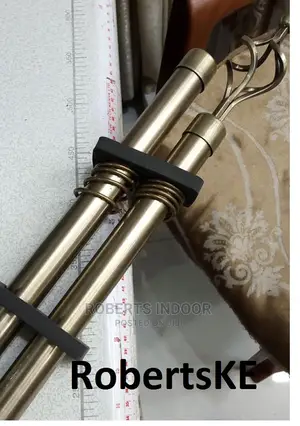 Double Curtain Rods