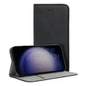 Leather Flip Cover Case for Samsung A53 4g Black