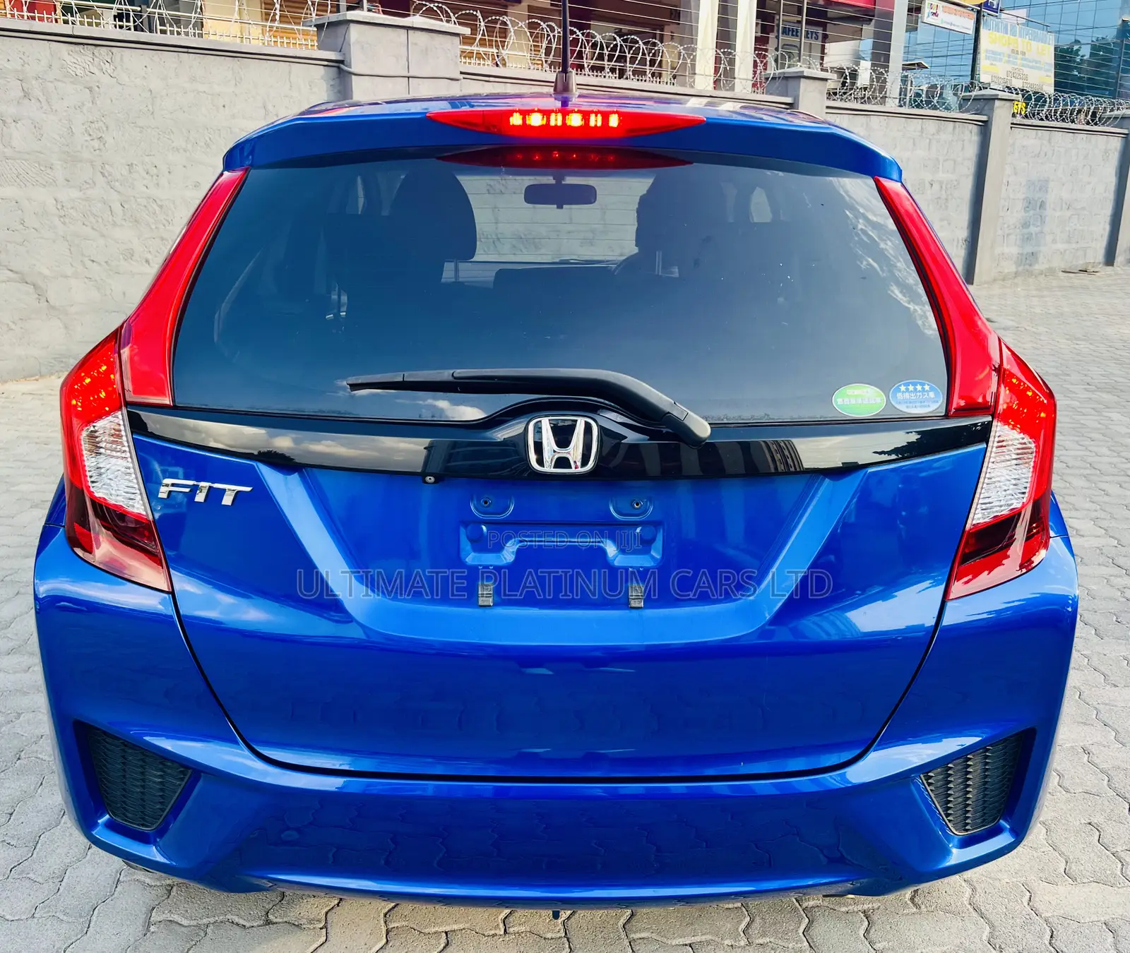 Honda Fit 2017 Blue