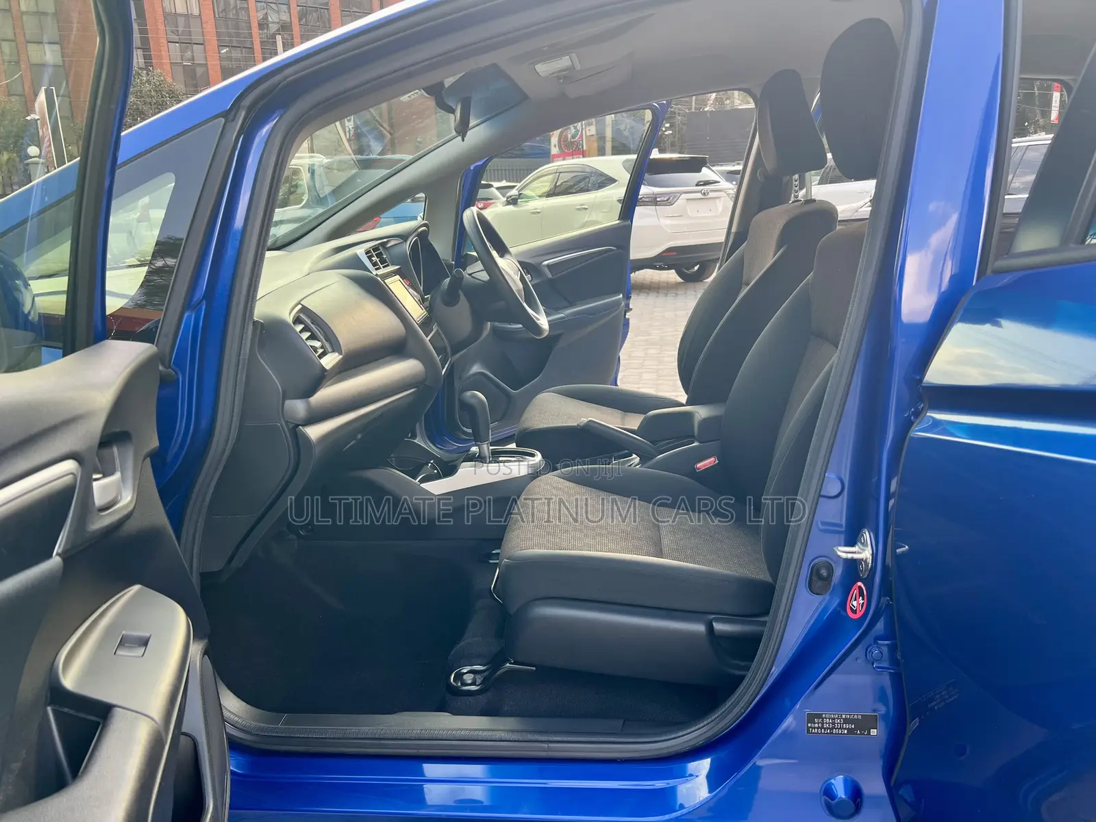 Honda Fit 2017 Blue