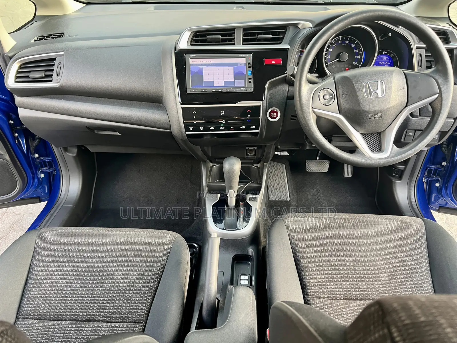 Honda Fit 2017 Blue