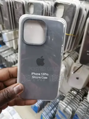 iPhone 13 Pro Official Silicone Case- Natural Titanium