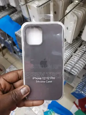 iPhone 12 Silicon Case (Gray)
