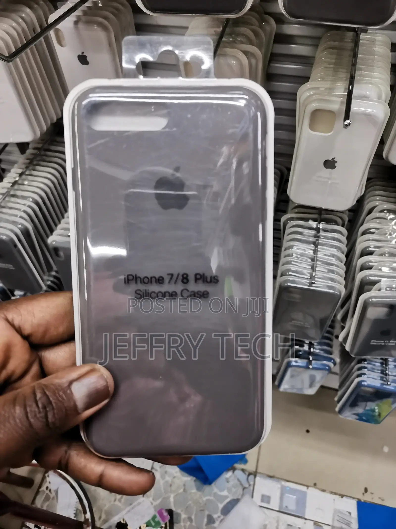 Silicone Case for iPhone 7/8 Plus - Lavender Gray