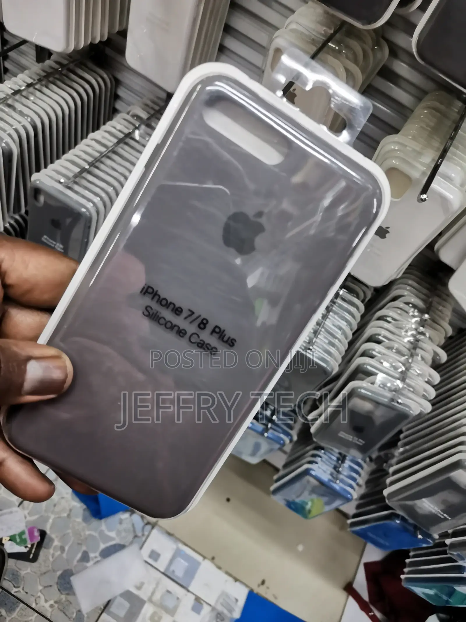 Silicone Case for iPhone 7/8 Plus - Lavender Gray