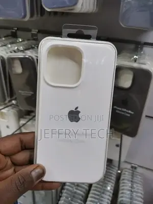 iPhone 15 Pro Max Logo White Phone Case