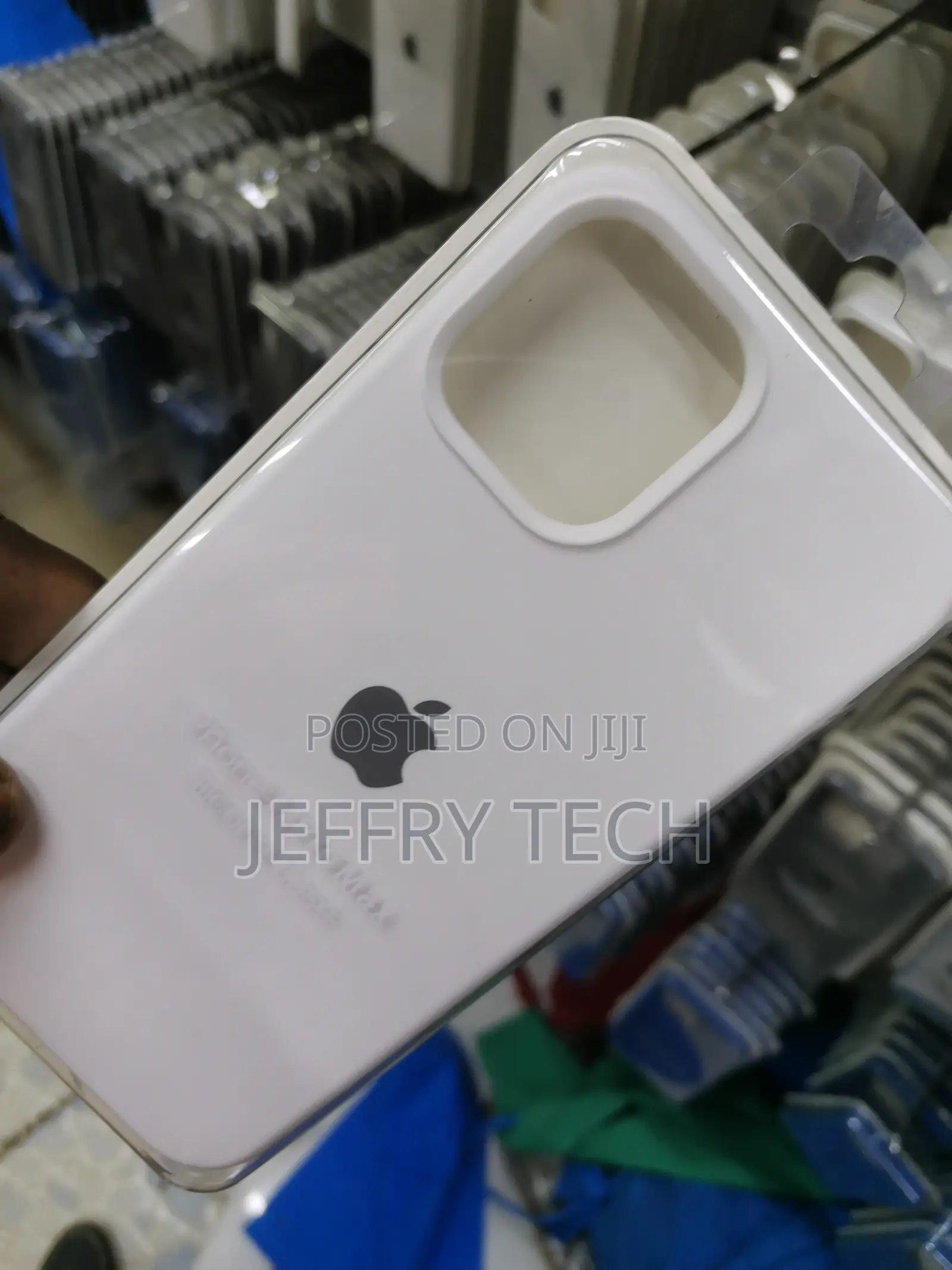 iPhone 14 Pro Max Simple White Silicon