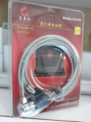 Laptop Cable Lock - 6ft Cable - 2 Keys - Notebook Computer