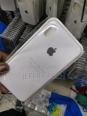Apple Silicone Case For iPhone Xs - White