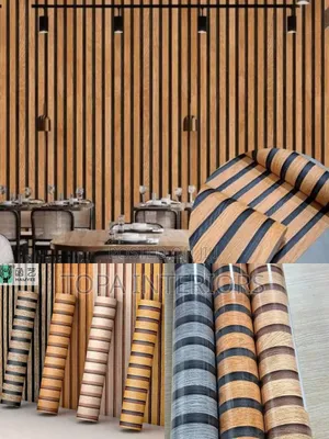 Elegant Wooden Look Wallpapers Striped Wallpapers