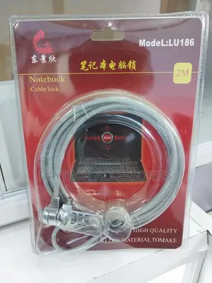 2m Long Multi Purpose Security Cable Lock With Number