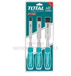 Total THT41K0302 3 PCS Wood Chisel Set